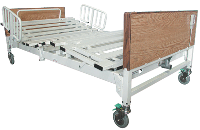 Riverside-Hospital-Beds 3 motor fully electric are hi lo medical bed