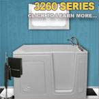 3260 Series Walk In Tubs