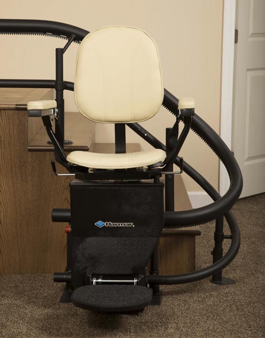 Harmar Helix Curved Stairlift