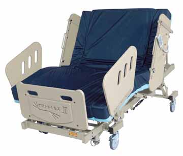 burkebariatric triflex II  bariatric bed phoenix az scottsdale sun city tempe mesa are glendale chandler peoria gilbert chandler surprise heavy duty large extra wide electric power adjustable medical mattress 3-motor high low fully electric reverse trendellenburg 